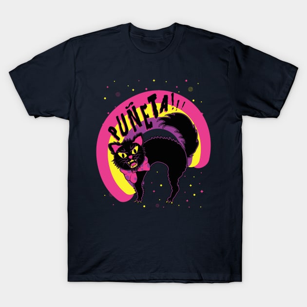 Cat Screams T-Shirt by nkta